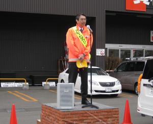 知野清田区長より挨拶