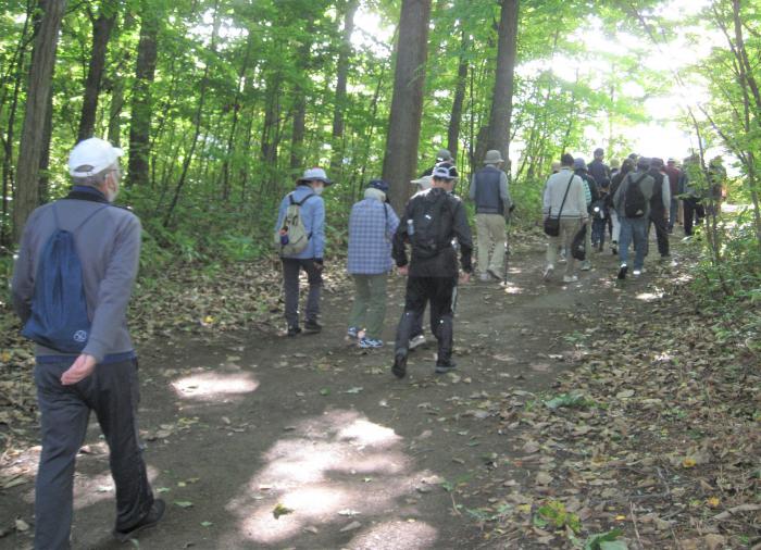 北野たかくら緑地にて