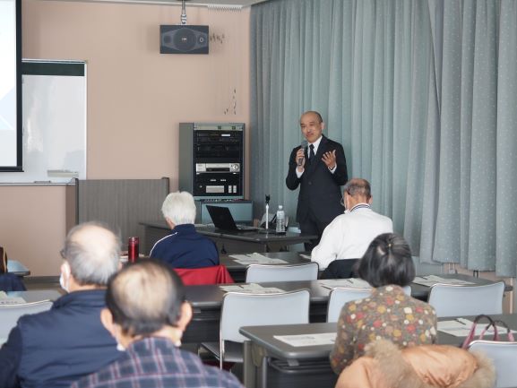 令和5年度歯科医師会共催市民健康教育講座の様子