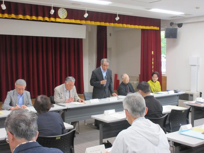沼沢会長の挨拶