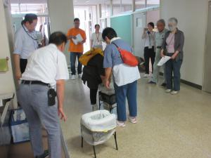 R7基幹避難所開設訓練3