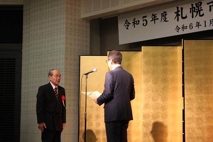 令和５年度札幌市防災表彰2