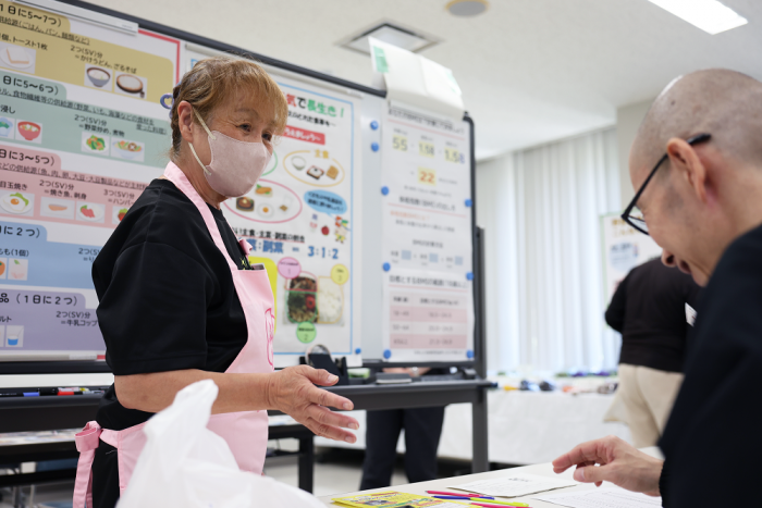 食生活改善展の様子