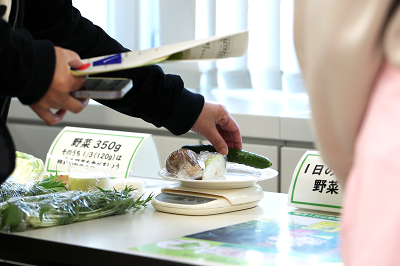 食生活改善展の様子