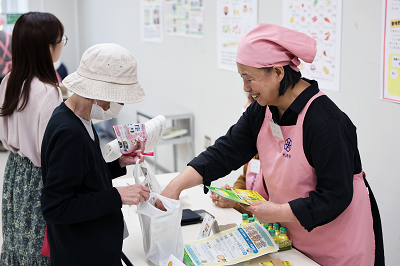 食生活改善展の様子