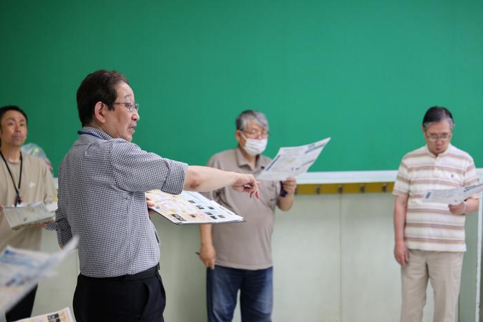 訓練の様子
