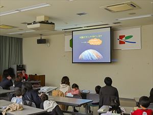 星空解説の様子
