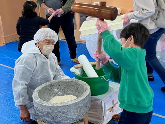 清田餅つき１