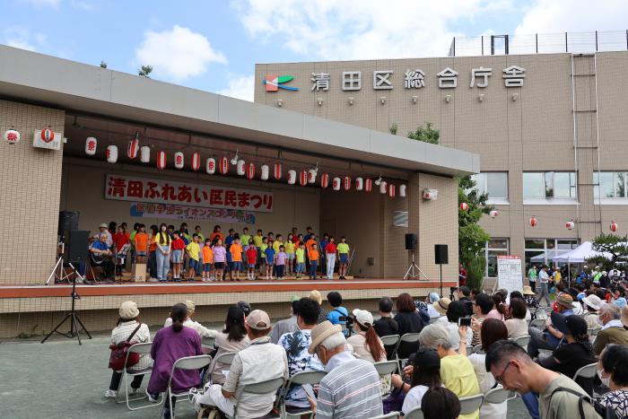 区民まつりステージ