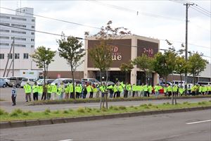 交通安全街頭啓発里美地区1