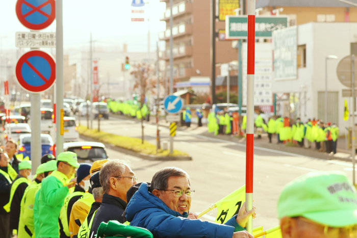 御稜線北東側から
