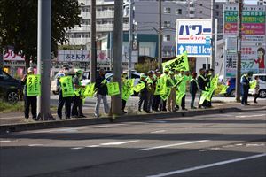 交通安全街頭啓清田地区2