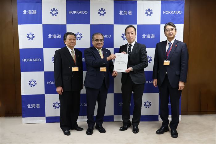 清田消防署設置促進期成会要望書提出1