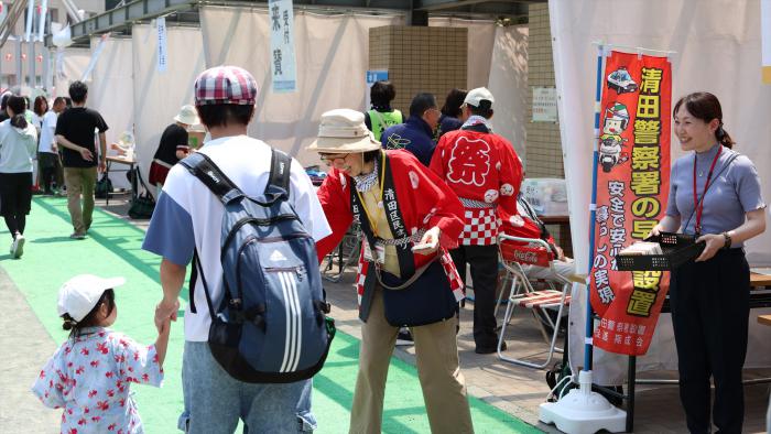 地下鉄期成会ブース