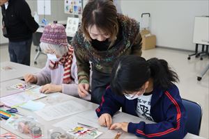押し花を使った作品づくり体験会3