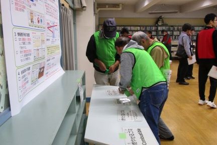 訓練の様子