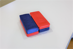 黒板消し寄贈式2