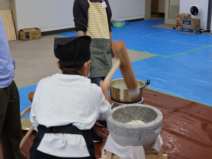 清田中央餅つき２