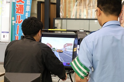 シミュレーターの画面