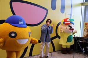 佐藤広大さんライブの様子