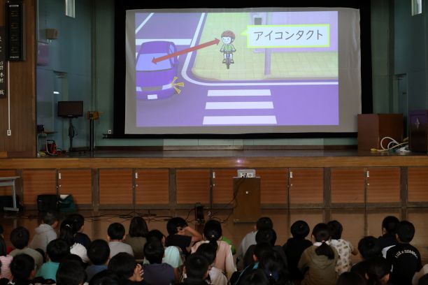 交通安全教室の様子3
