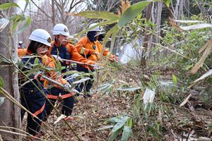 白旗山林野火災訓練4