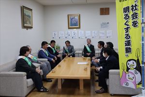 社会を明るくする運動　総理大臣メッセージ伝達式3