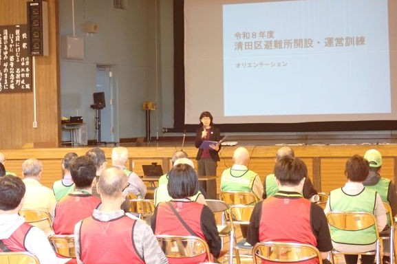 訓練の様子