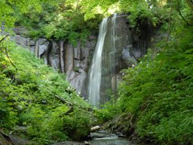 写真：有明の滝