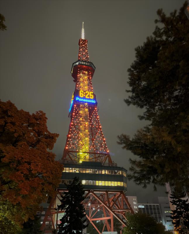 テレビ塔ライトアップ