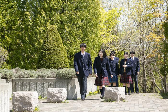 東海大学付属札幌高校生徒写真