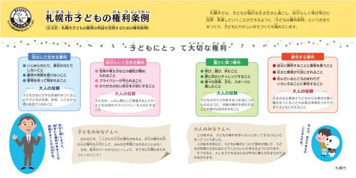 画像：子どもの権利の絵本「おばけのマールとすてきなまち」子どもの権利条例のページ