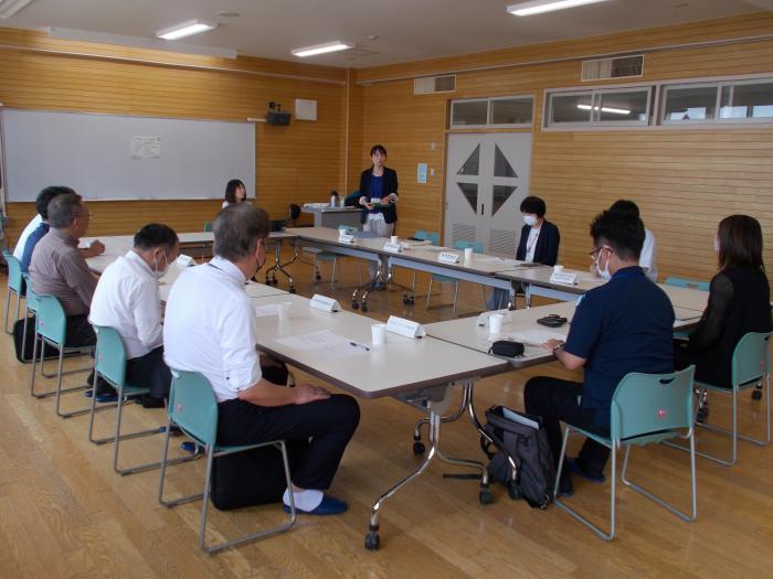 合同視察の様子