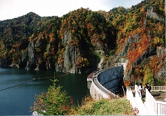 豊平峡ダムの写真