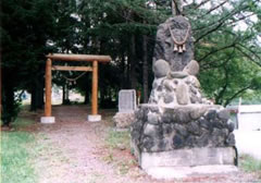 馬頭観世音碑(定山渓神社)の写真