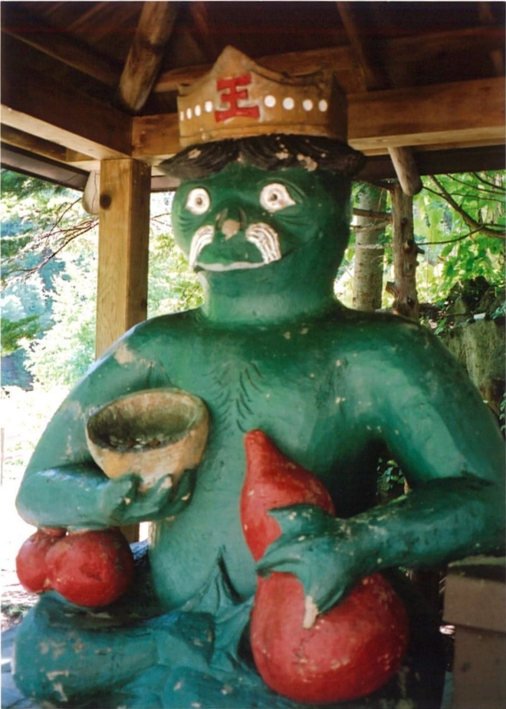 かっぱ大王像 札幌市南区