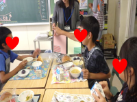 南の沢小学校のこども