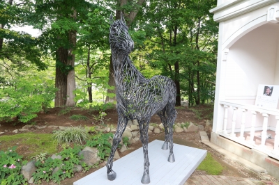 エドヴィン・ダン記念館の展示の様子