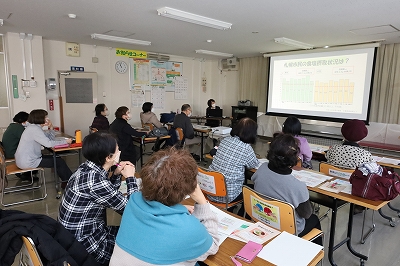 講話の様子