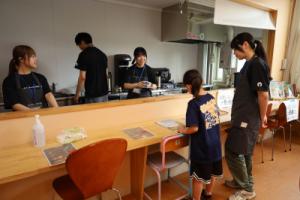 カフェコーナーの様子