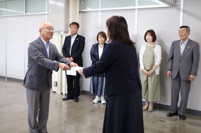 メッセージの伝達