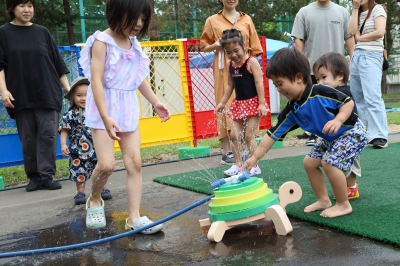 水遊びの様子3