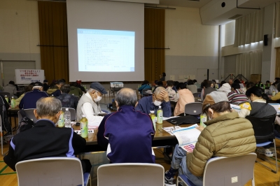 講話の様子