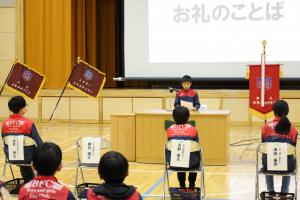 卒団員からの言葉
