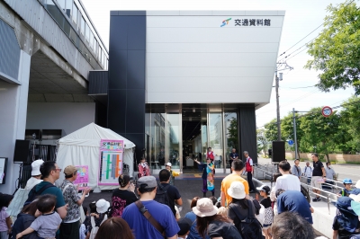 交通資料館まつりの様子（ミュージカル劇）