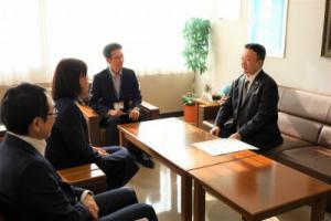 懇談
