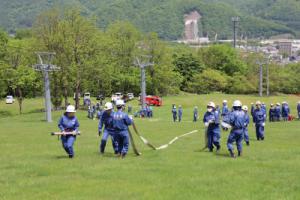 ホース等連結訓練