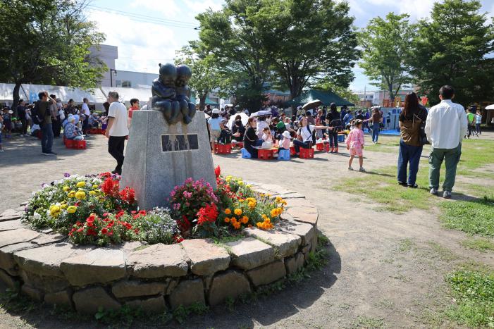 お祭り会場「きよすみ公園」