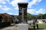 新半鐘お披露目式と第33回簾舞通行屋まつり