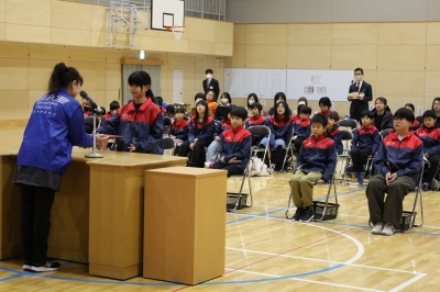 令和6年度札幌南区少年消防クラブ合同卒団式